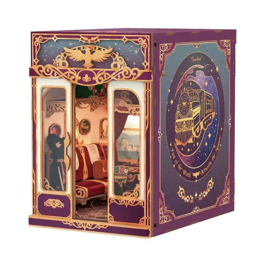 TONECHEER Mid-Year Flash Sale 3D Puzzle DIY Infinity Train Cabin Kit (Magical Journey)