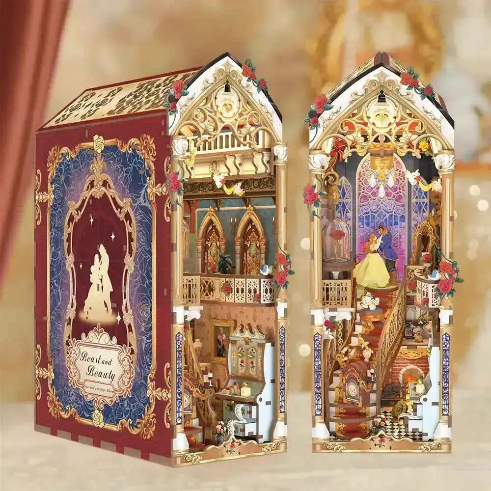 TONECHEER Mid-Year Flash Sale DIY Book Nook Kit (Beast And Beauty)