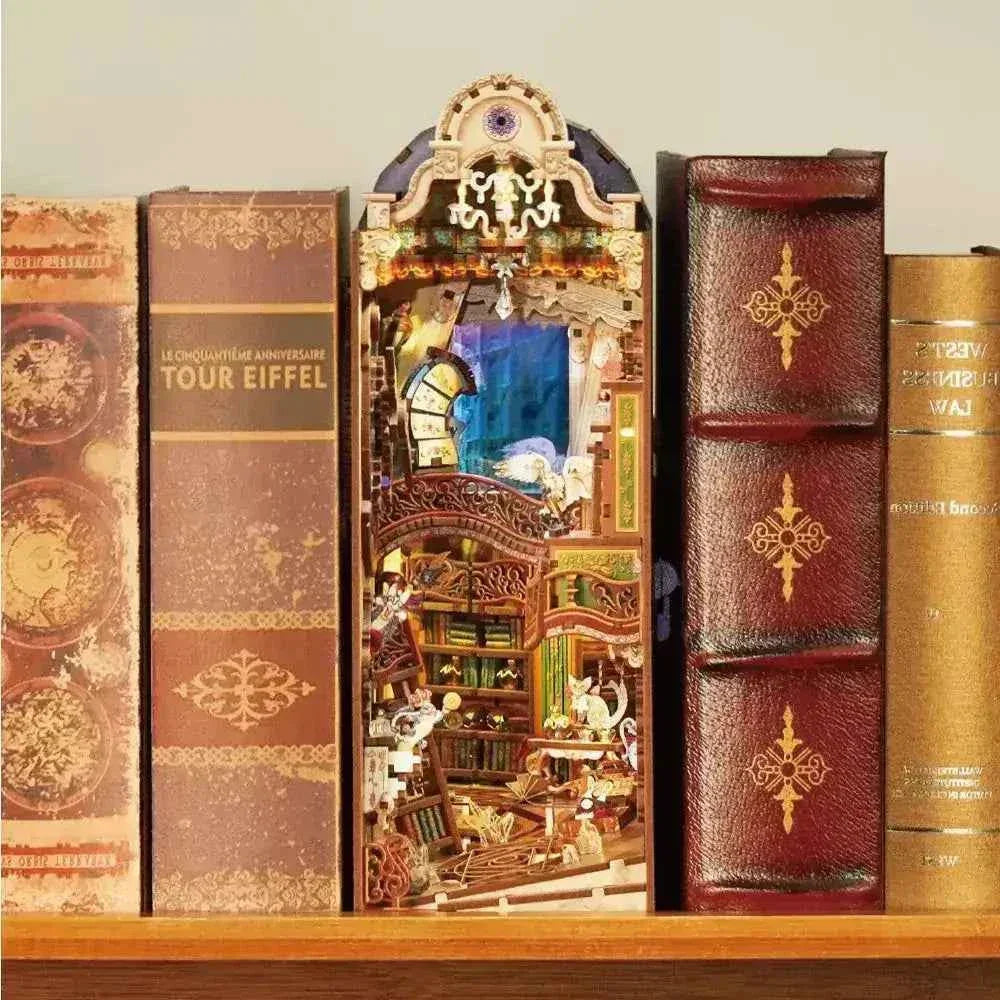 【Clearance Sale】TONECHEER DIY Book Nook Kit (Magical Library)