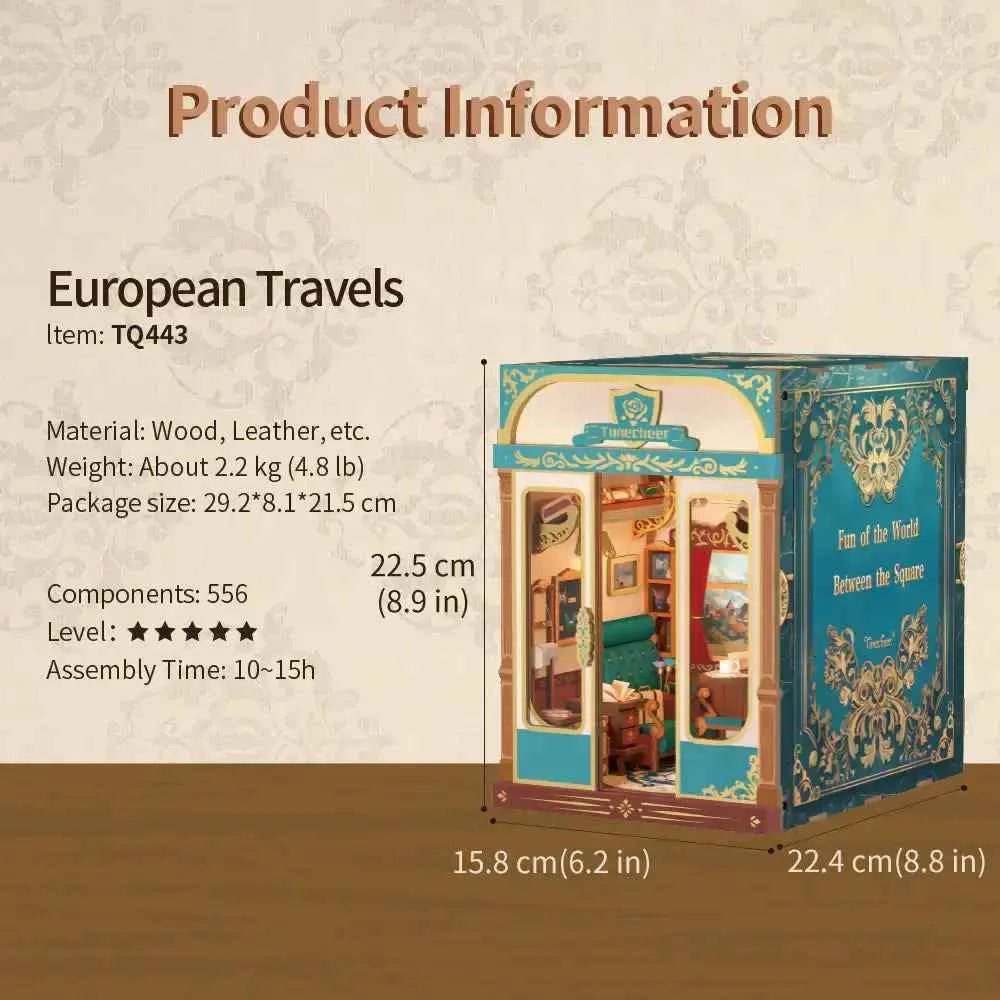 TONECHEER Mid-Year Flash Sale DIY Infinity Train Cabin Kit (European Travels)
