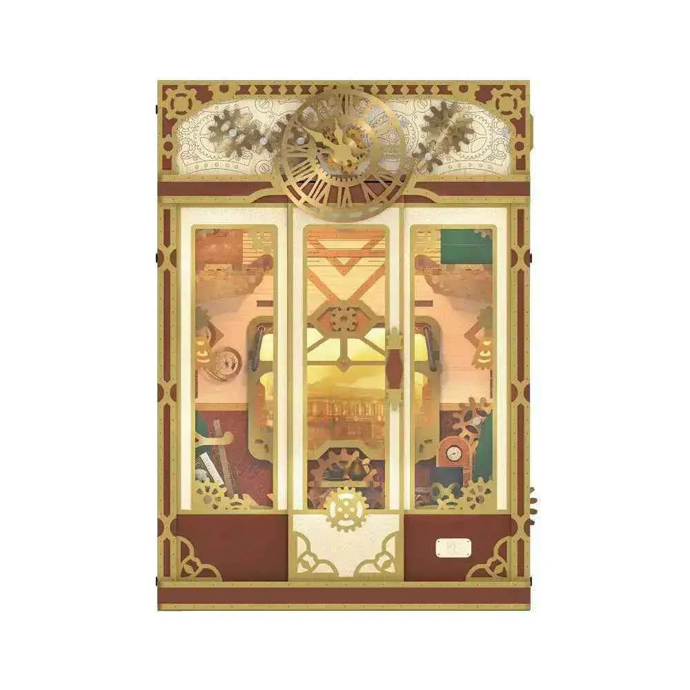 TONECHEER Mid-Year Flash Sale 3D Puzzle DIY Infinity Train Cabin Kit (Steam Fantasy)