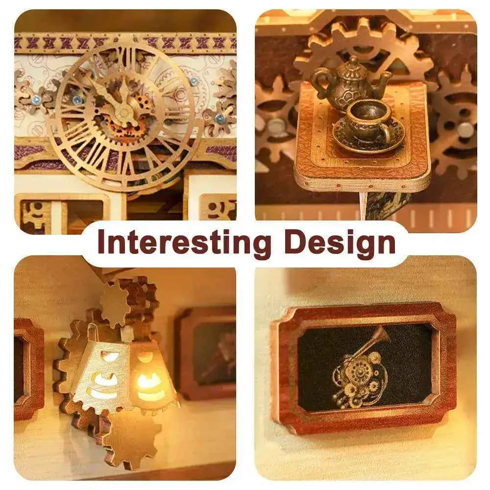 TONECHEER Mother's Day Flash Sale DIY Infinity Train Cabin Kit (Steam Fantasy)