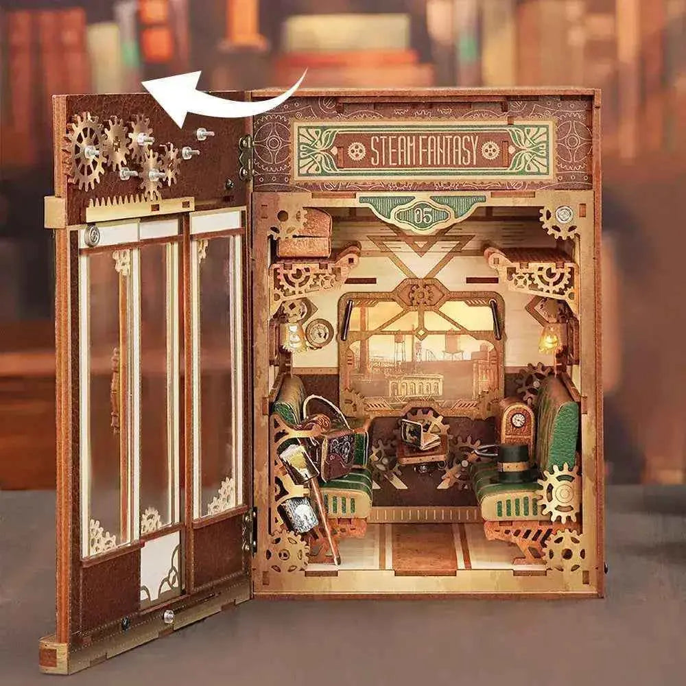 TONECHEER Mother's Day Flash Sale DIY Infinity Train Cabin Kit (Steam Fantasy)