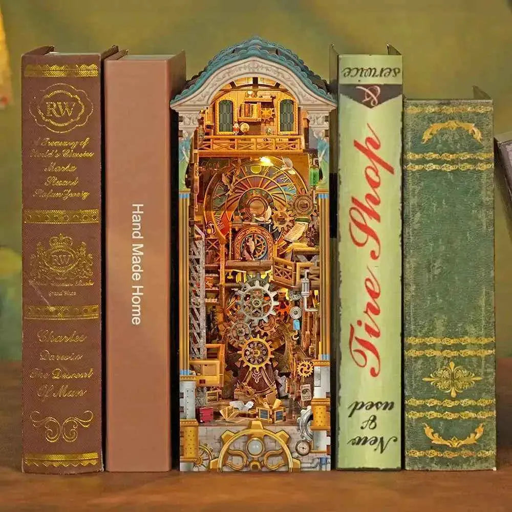 TONECHEER Mother's Day FLASH SALE Book Nook Kit (Clock Tower)