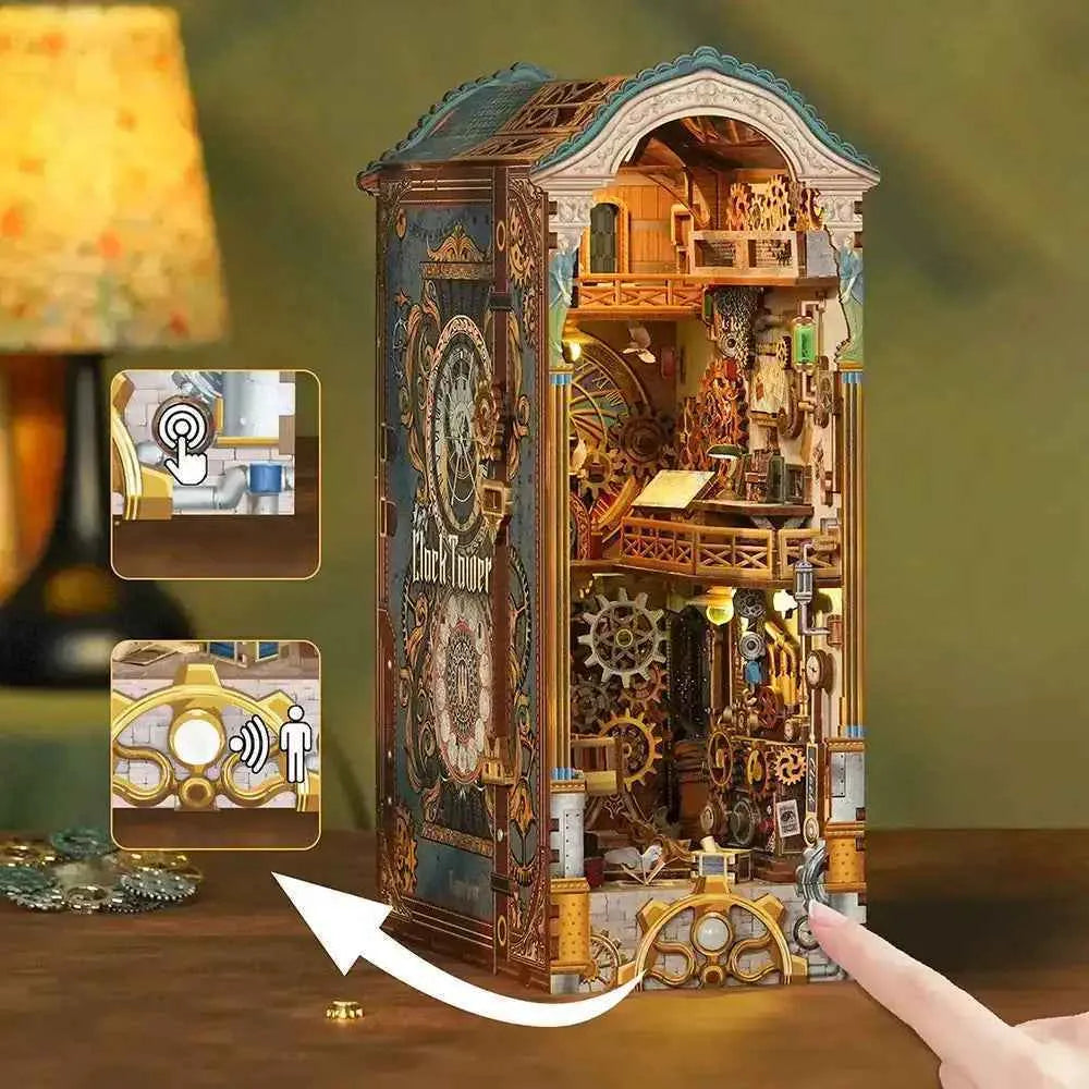 TONECHEER Mother's Day FLASH SALE Book Nook Kit (Clock Tower)