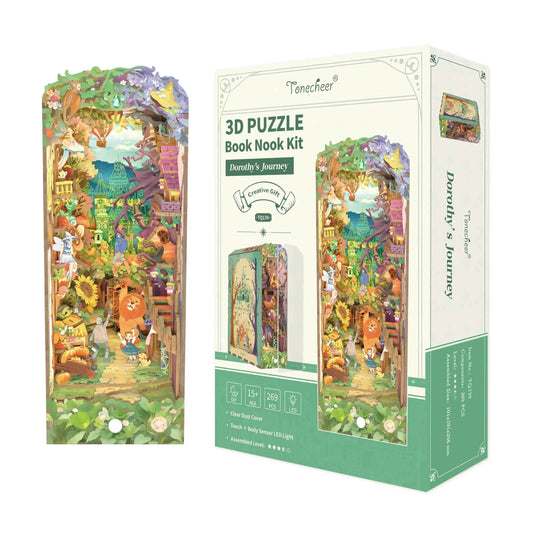 TONECHEER Mid-Year Flash Sale DIY Book Nook Kit (Dorothy's Journey)