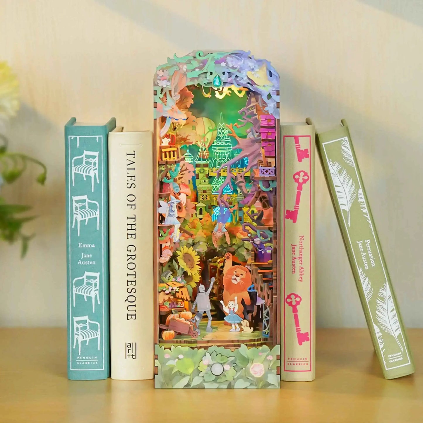 TONECHEER Mid-Year Flash Sale DIY Book Nook Kit (Dorothy's Journey)