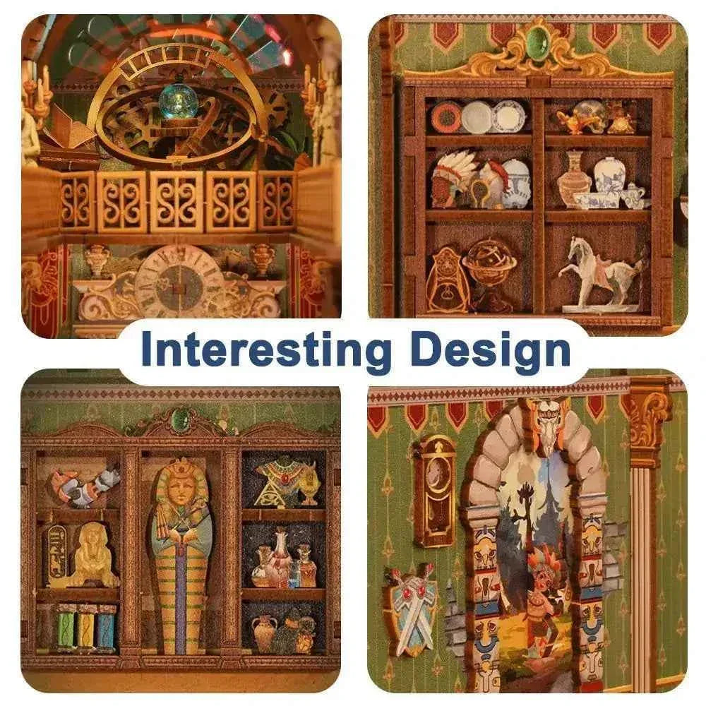 TONECHEER Mid-Year Flash Sale DIY Book Nook Kit (Spacetime Museum)