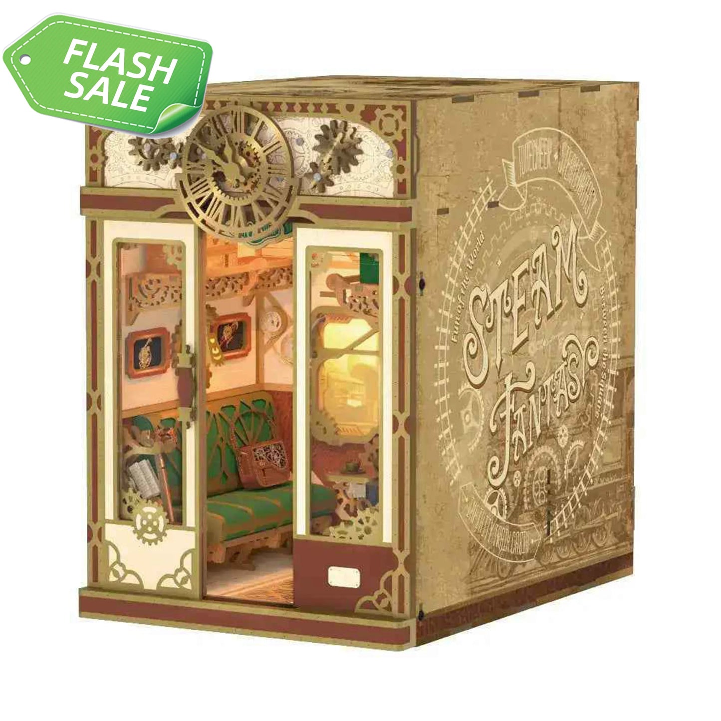 TONECHEER Mother's Day Flash Sale DIY Infinity Train Cabin Kit (Steam Fantasy)