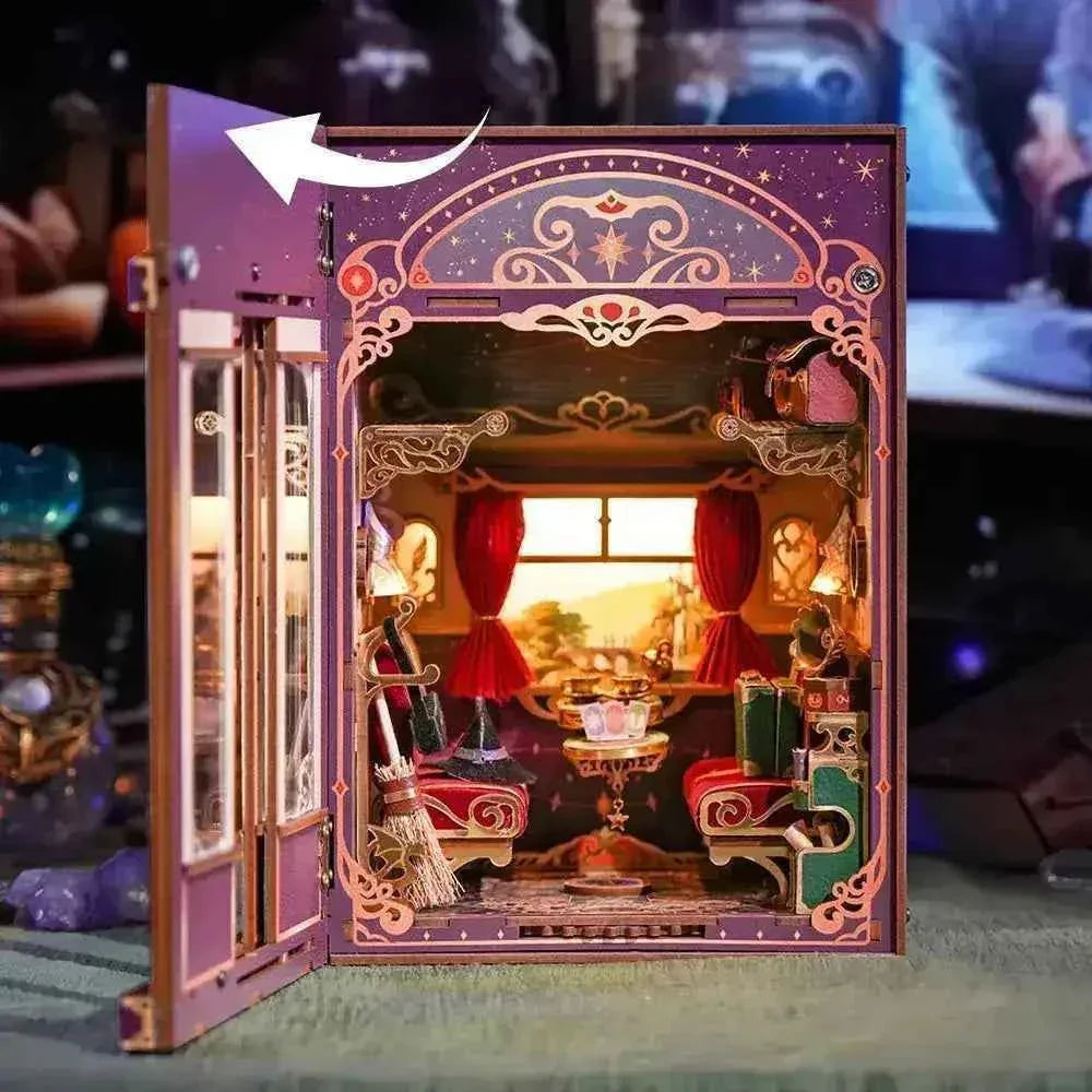 TONECHEER Mid-Year Flash Sale 3D Puzzle DIY Infinity Train Cabin Kit (Magical Journey)