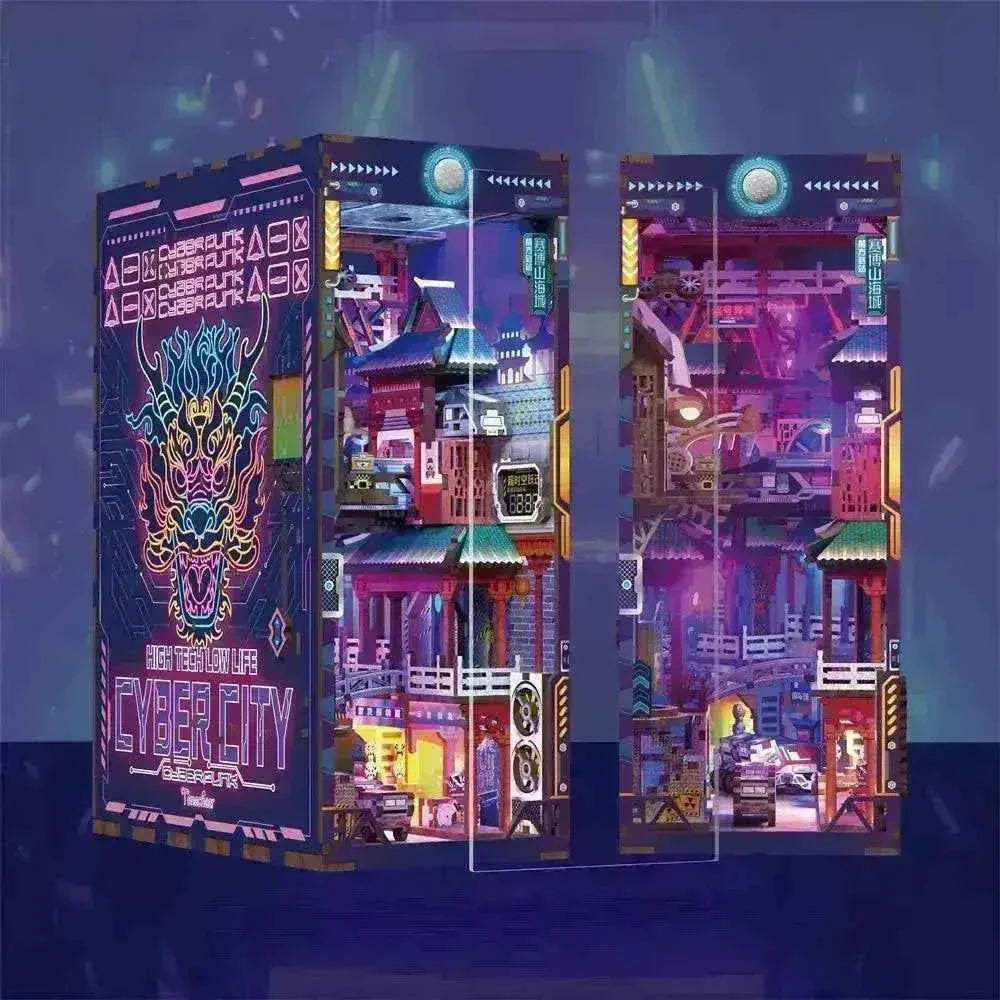 TONECHEER Mid-Year Flash Sale DIY Book Nook Kit (Cyber City)