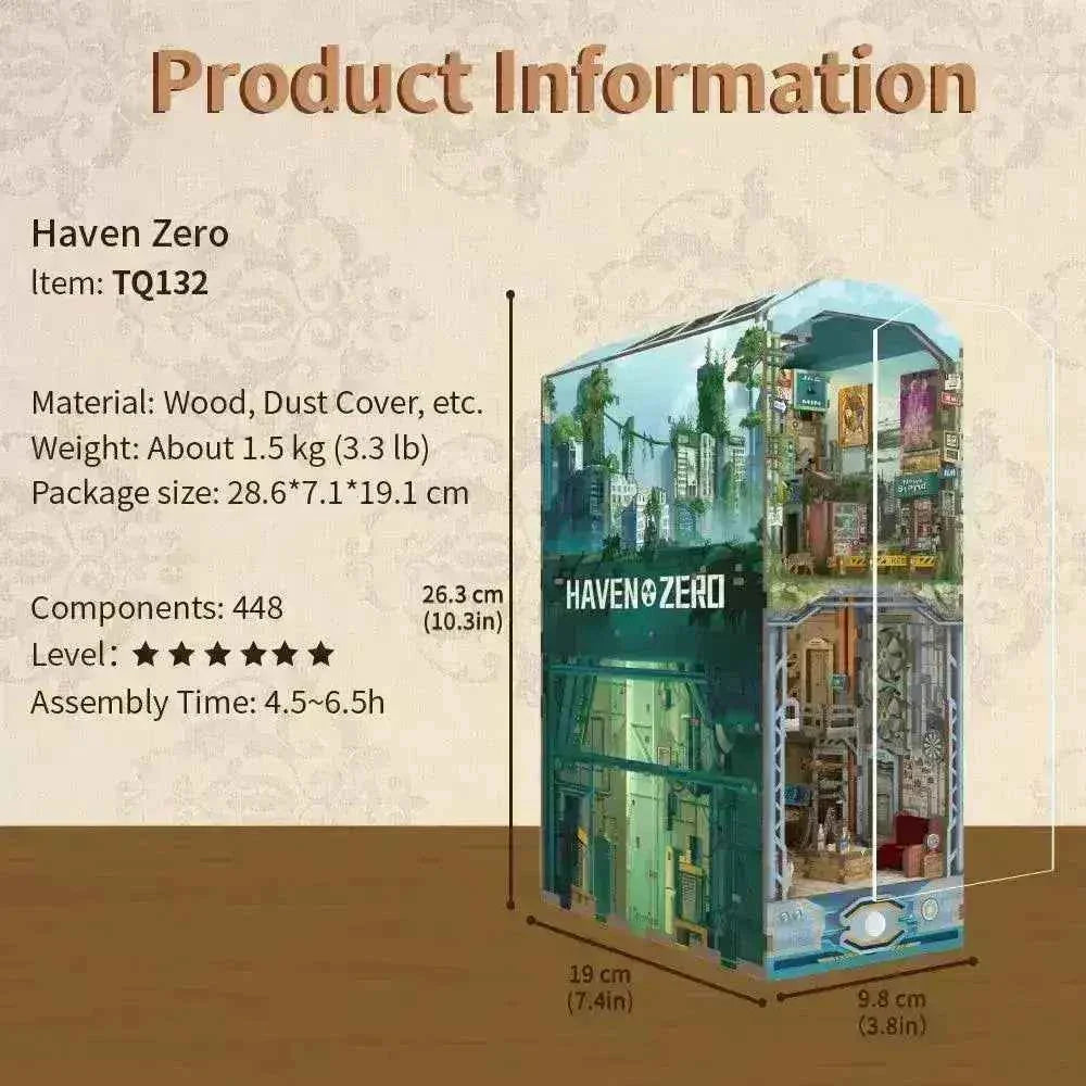 TONECHEER Mid-Year Flash Sale DIY Book Nook Kit (Haven Zero)