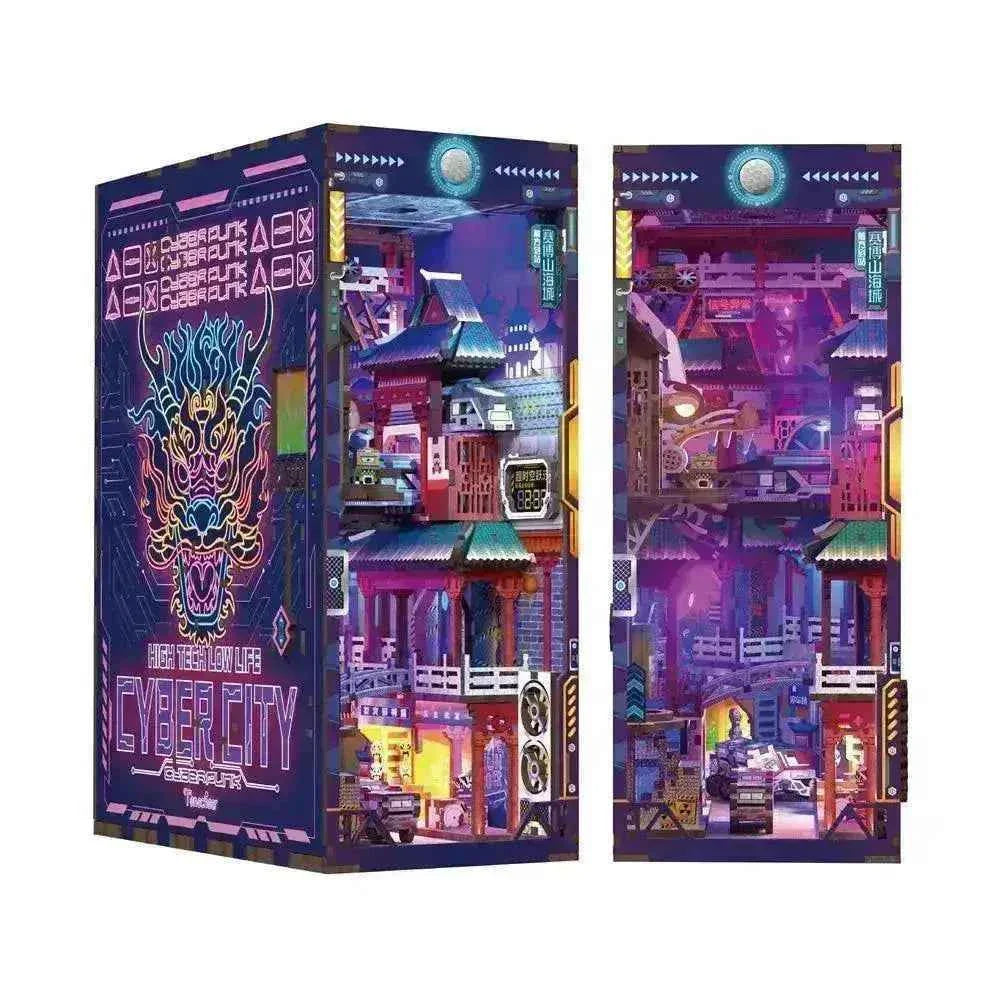TONECHEER Mid-Year Flash Sale DIY Book Nook Kit (Cyber City)