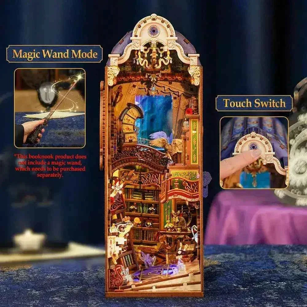 【Clearance Sale】TONECHEER DIY Book Nook Kit (Magical Library)