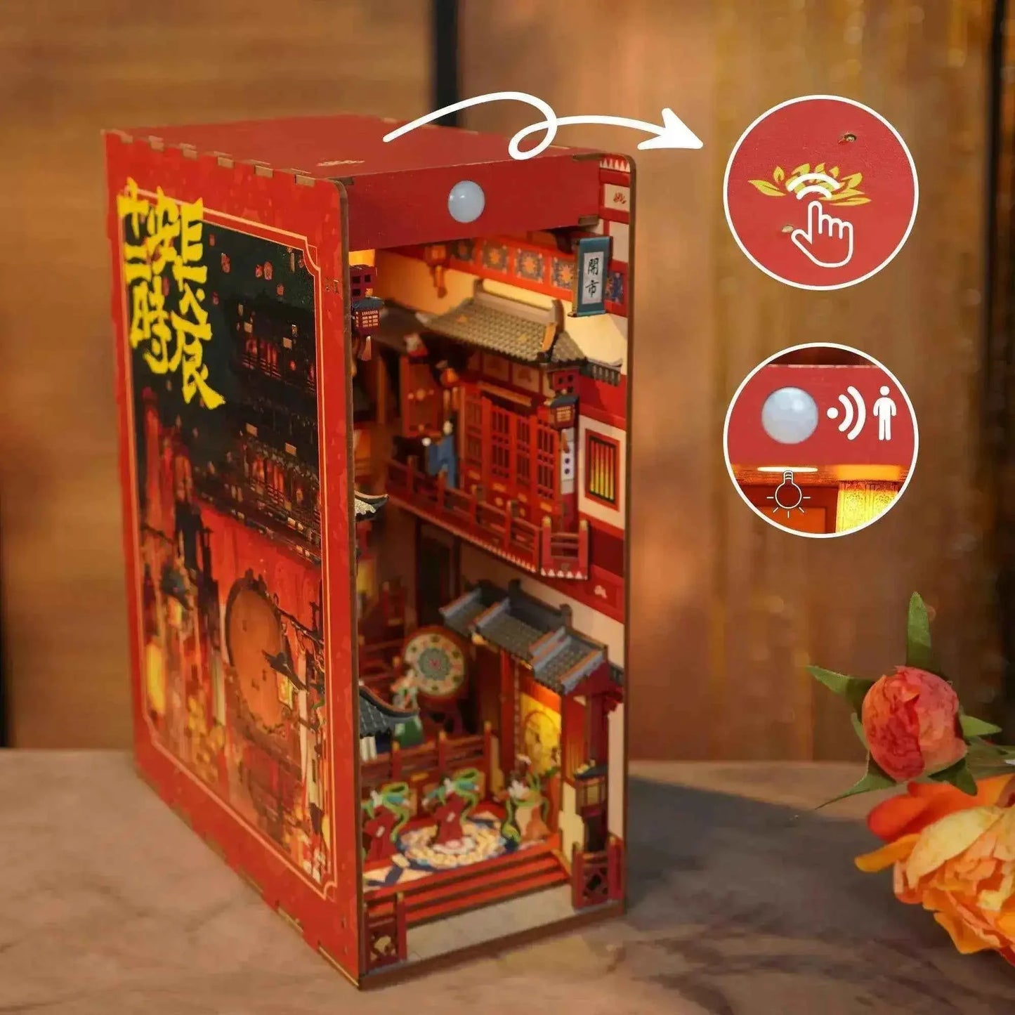 Pure Snoze 3D Wooden Puzzle DIY Book Nook Kit (THE Longest Day in Chang'an)