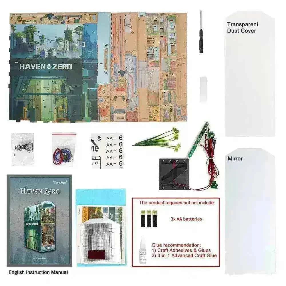 TONECHEER Mid-Year Flash Sale DIY Book Nook Kit (Haven Zero)