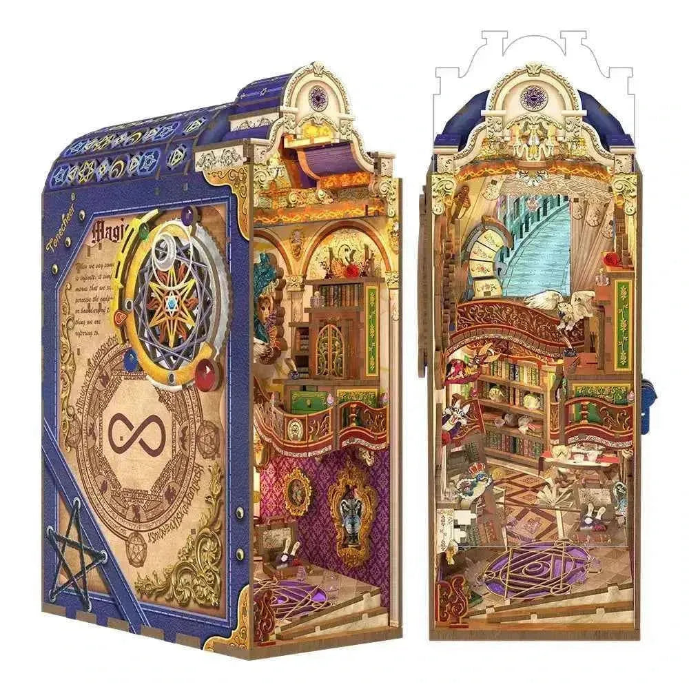 TONECHEER Mid-Year Flash Sale DIY Book Nook Kit (Magical Library)